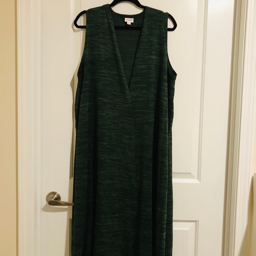 L Lularoe green Joy